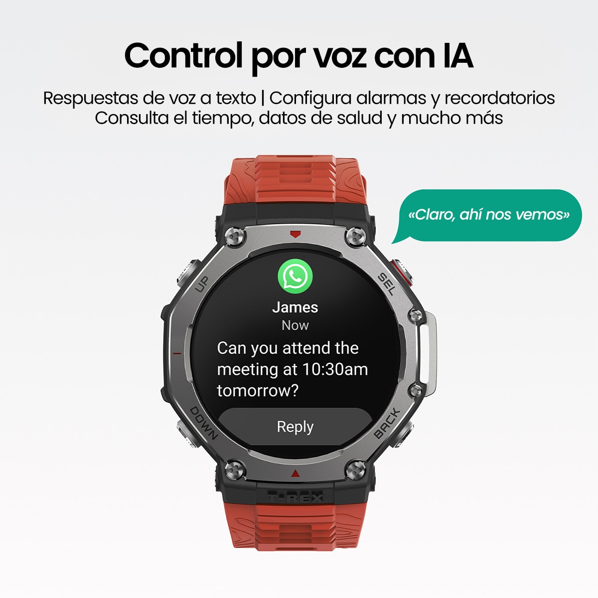 Amazfit T-Rex 3 Lava Smartwatch con modo HYROX Lava-5