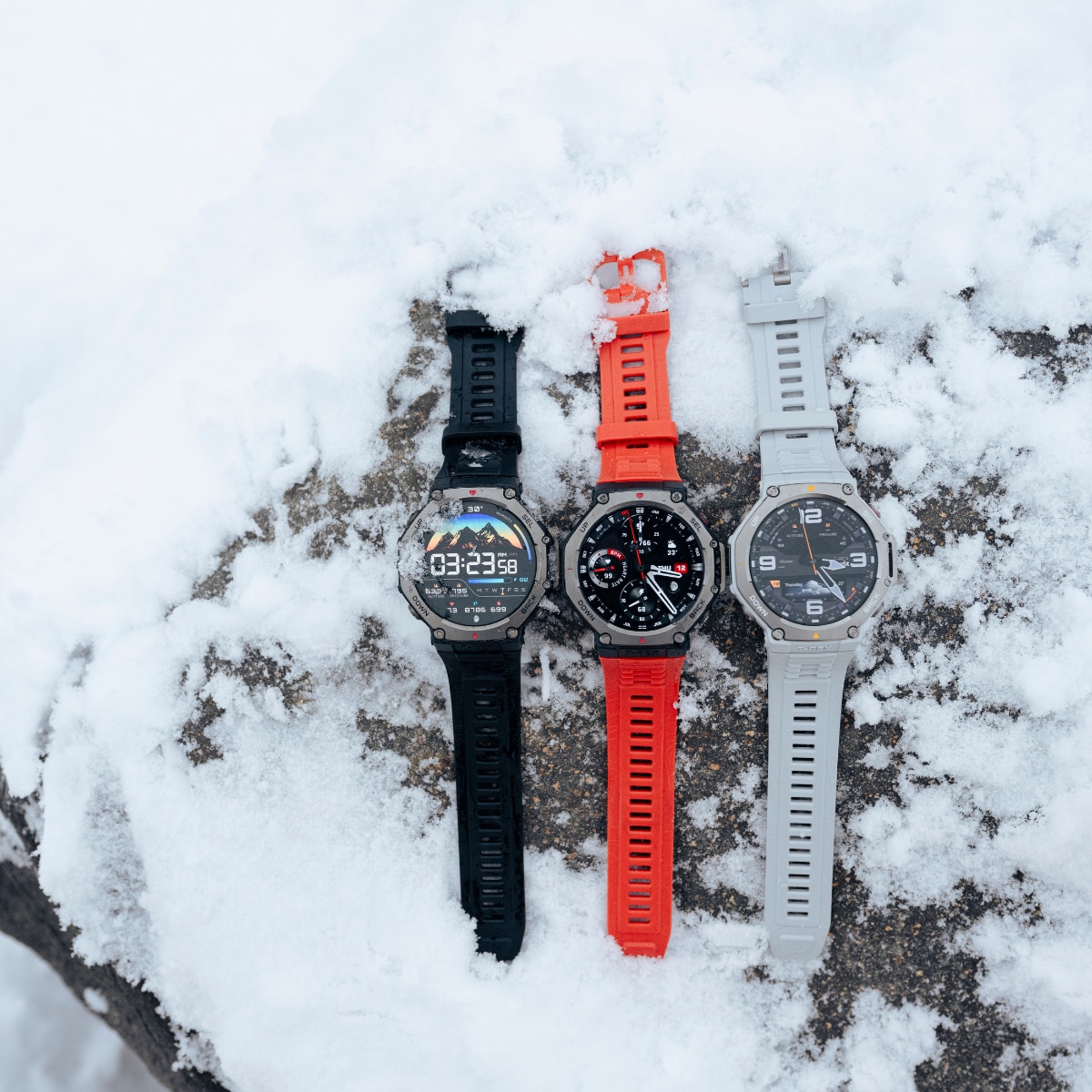 Amazfit T-Rex 3 Haze Gray Smartwatch con Modo Carrera Hyrox Gris claro-6