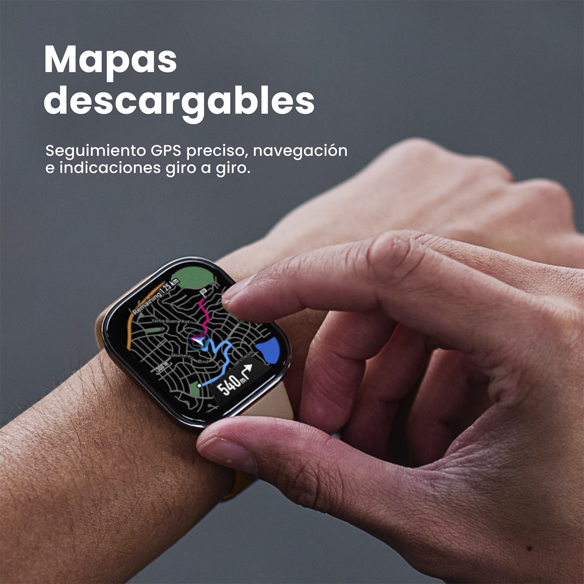 Amazfit Bip 6 Rosa Smartwatch con Modo Carrera Hyrox Rosa-5