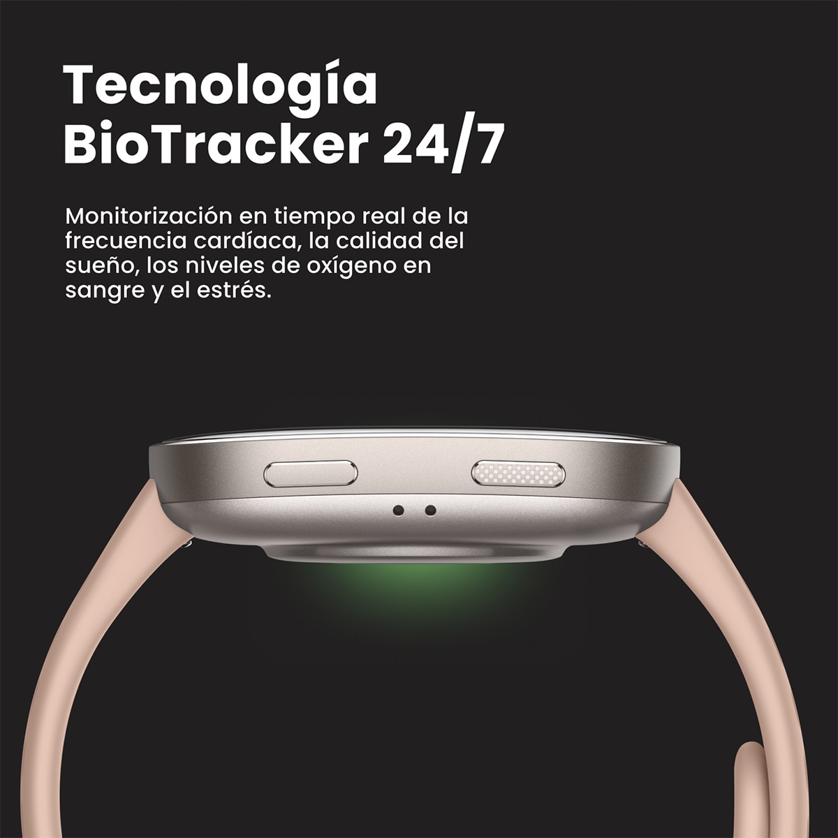 Amazfit Bip 6 Rosa Smartwatch con Modo Carrera Hyrox Rosa-6