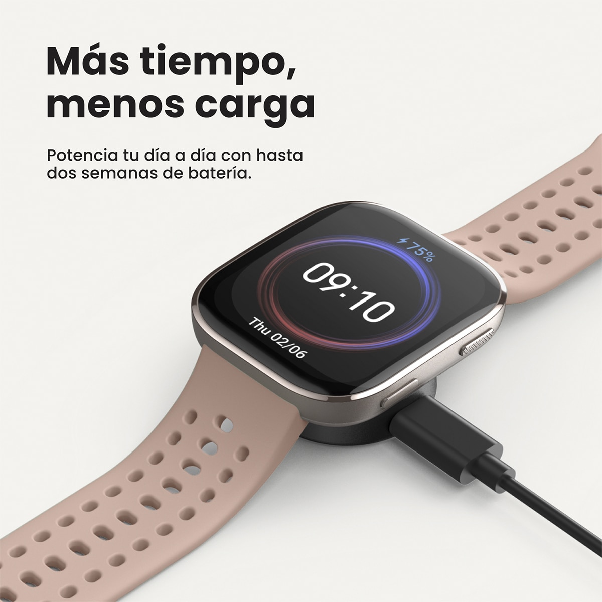 Amazfit Bip 6 Rosa Smartwatch con Modo Carrera Hyrox Rosa-7