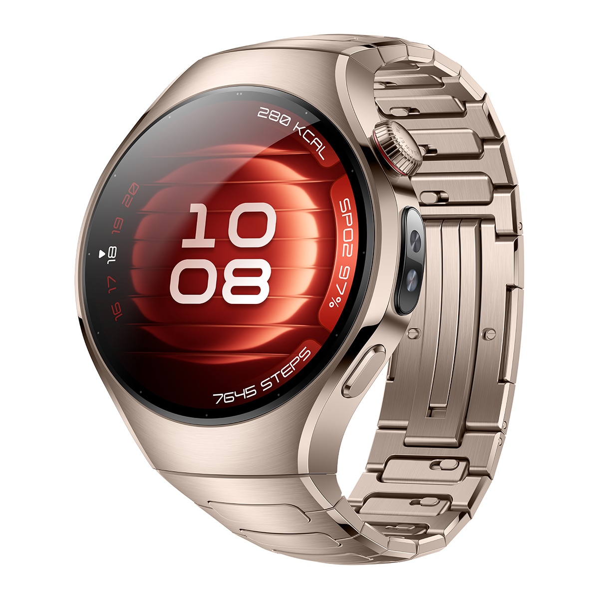 Huawei Watch 5 42mm Titanio Smartwatch + Auriculares Huawei FreeBuds 6i blancos Titanio-4
