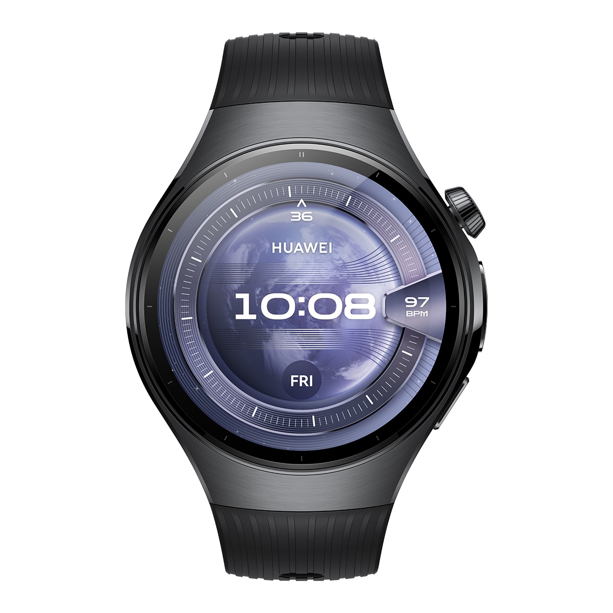Huawei Watch 5 46 mm Negro Smartwatch + Auriculares Huawei FreeBuds 6i blancos Negro-3