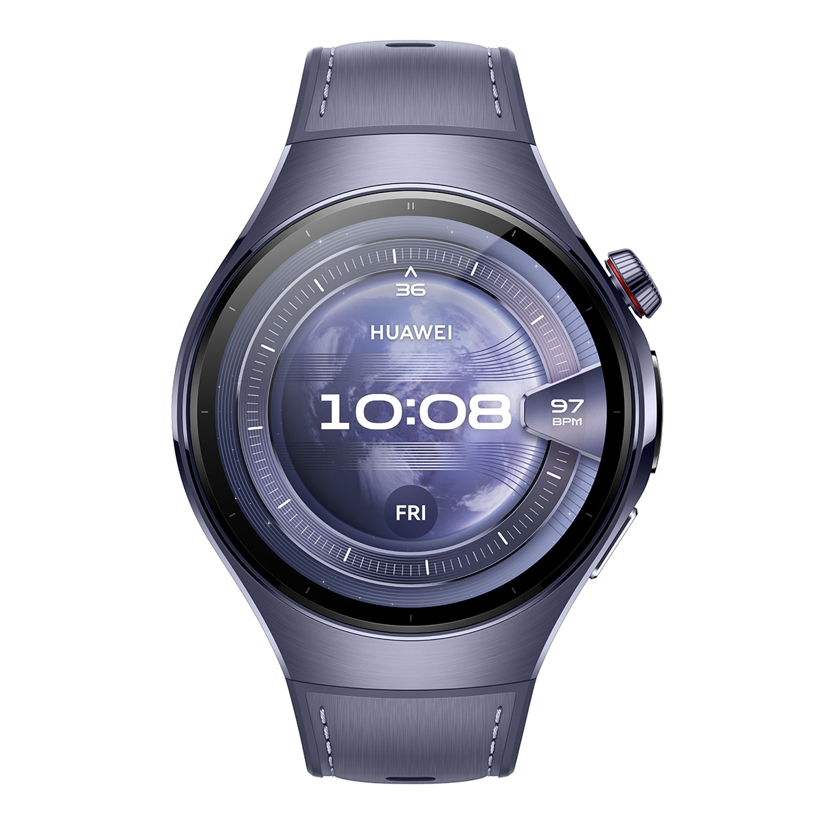 Huawei Watch 5 46 mm Morado Smartwatch + Auriculares Huawei FreeBuds 6i blancos Gris / Morado-3