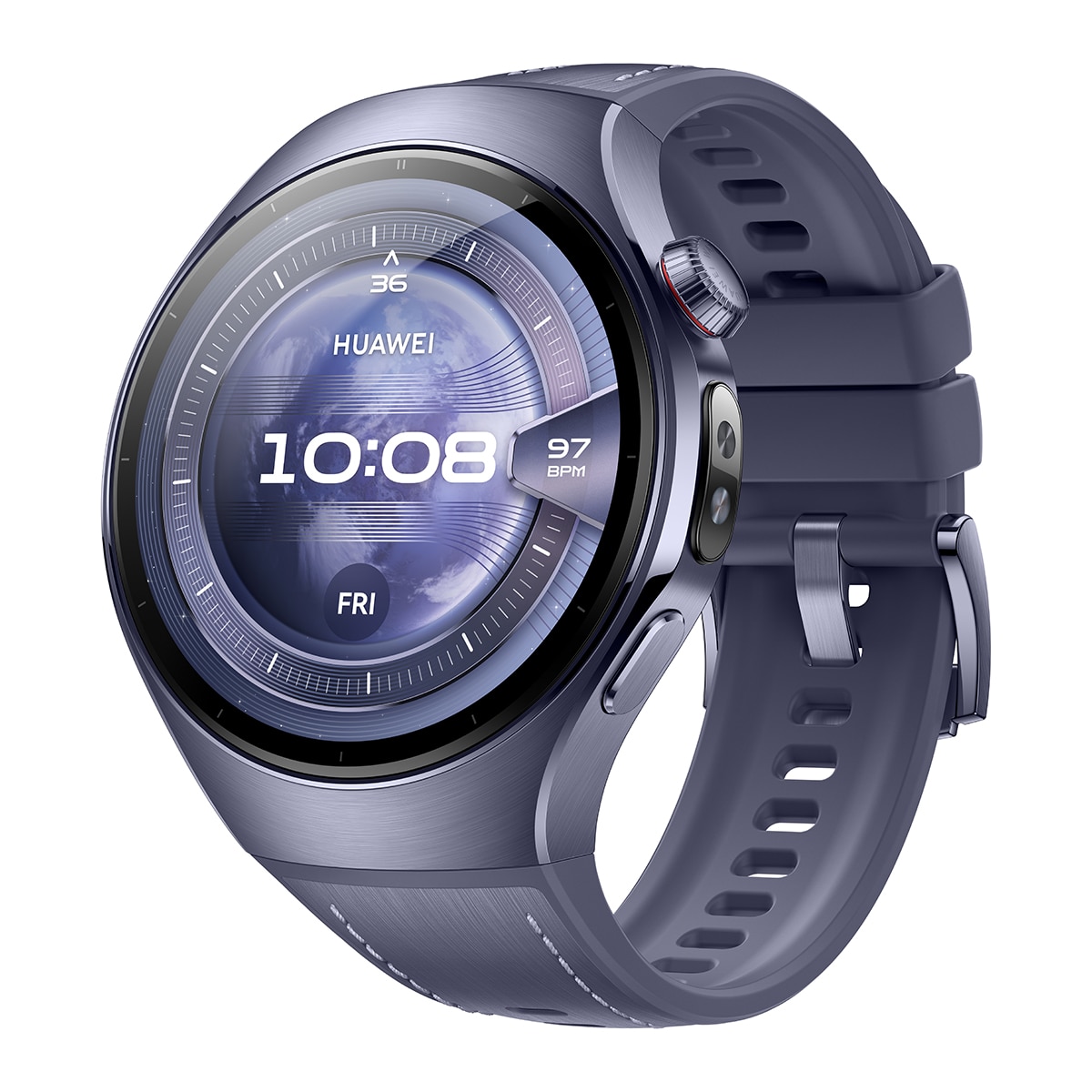Huawei Watch 5 46 mm Morado Smartwatch + Auriculares Huawei FreeBuds 6i blancos Gris / Morado-4