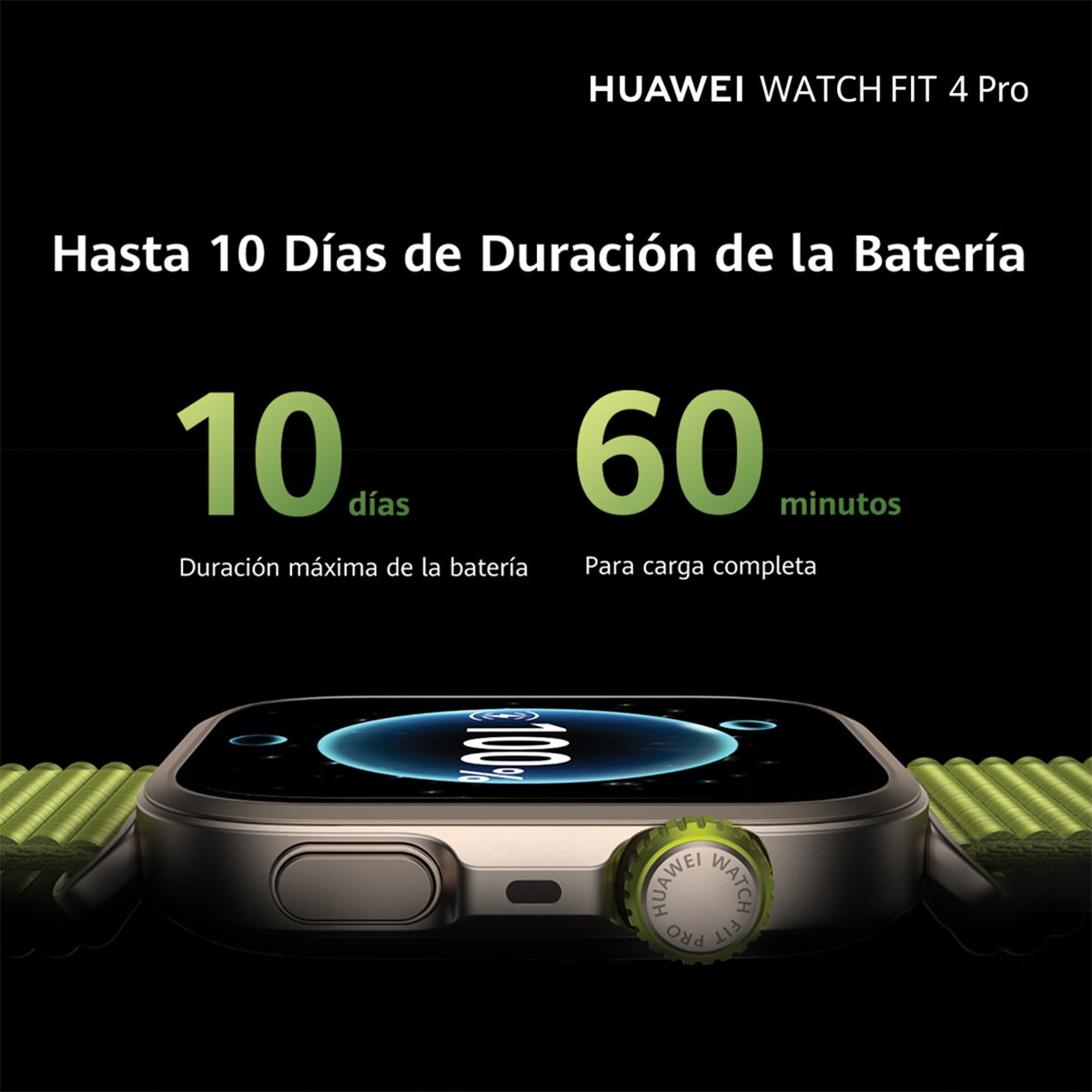 Huawei Watch Fit 4 Pro Negro Smartwatch Negro-9