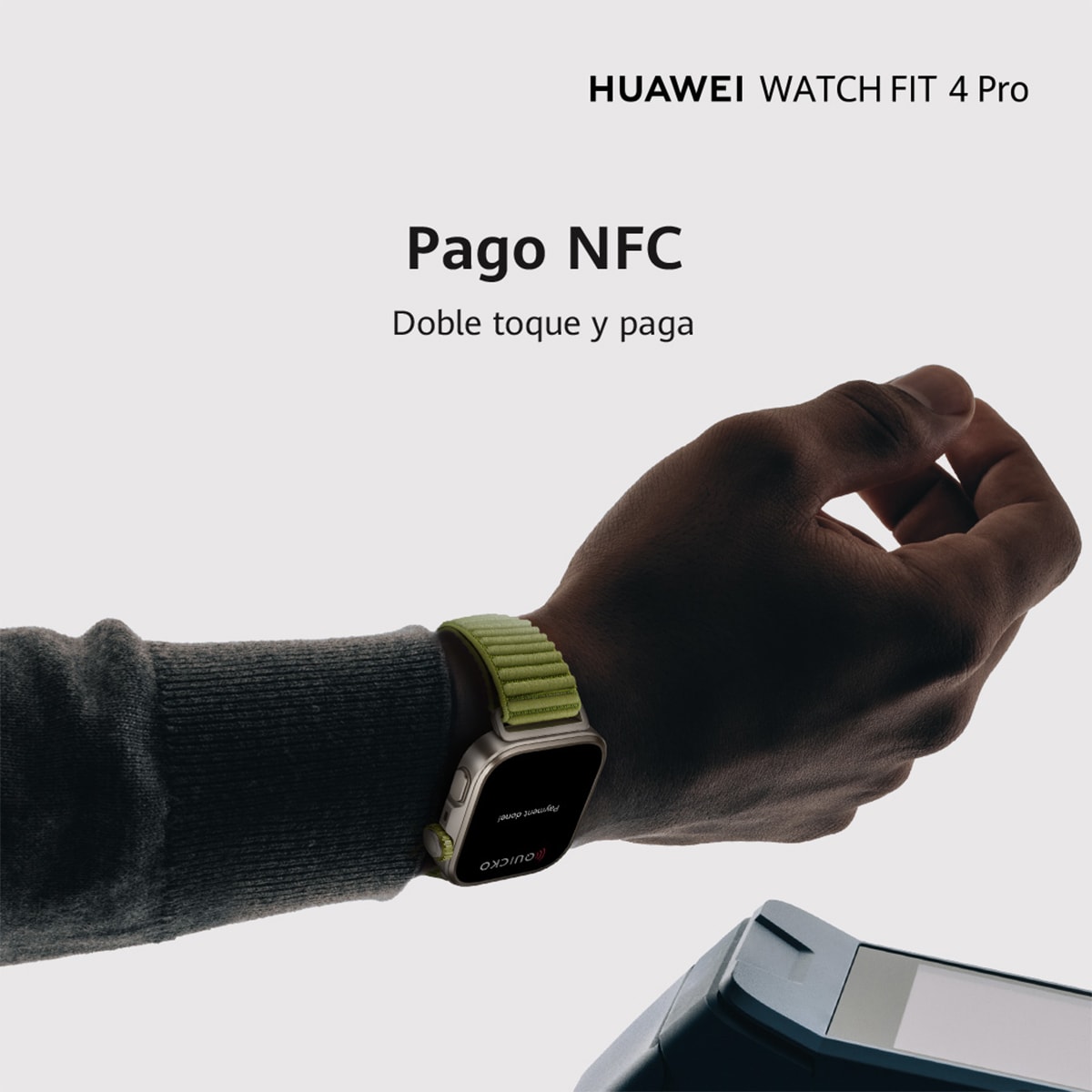 Huawei Watch Fit 4 Pro Verde Smartwatch Titanio-12