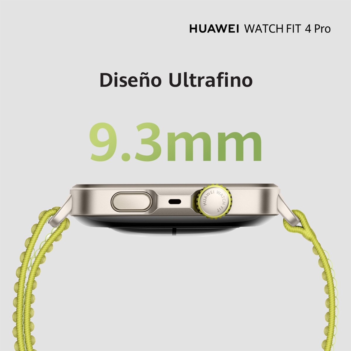 Huawei Watch Fit 4 Pro Verde Smartwatch Titanio-14