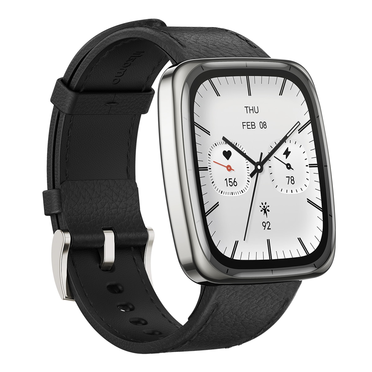 Imagen 0 de Amazfit Active 2 Square negro Smartwatch con Modo Carrera Hyrox