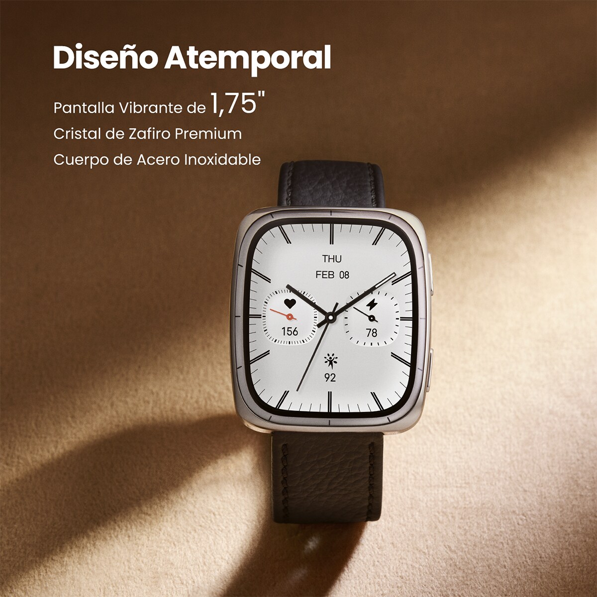 Amazfit Active 2 Square negro Smartwatch Negro-7