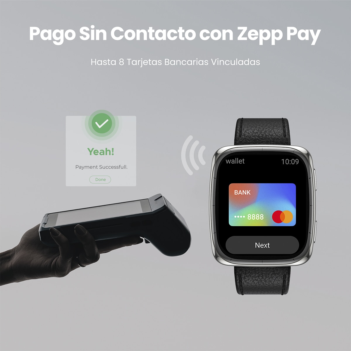 Amazfit Active 2 Square negro Smartwatch con Modo Carrera Hyrox Negro-13