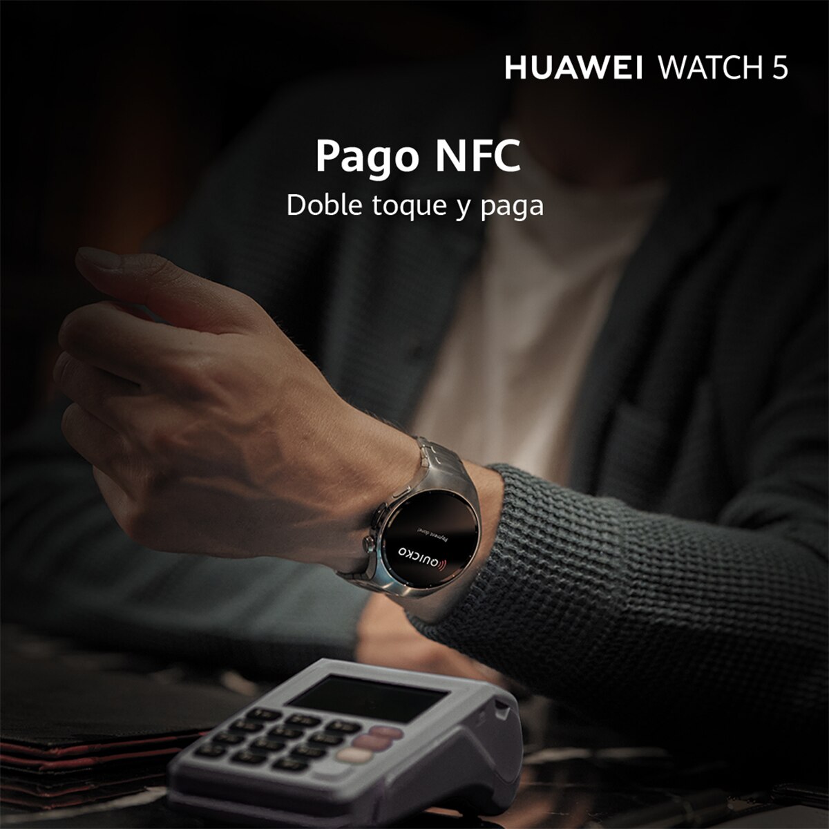 Huawei Watch 5 42mm Smartwatch - Blanco Blanco-11
