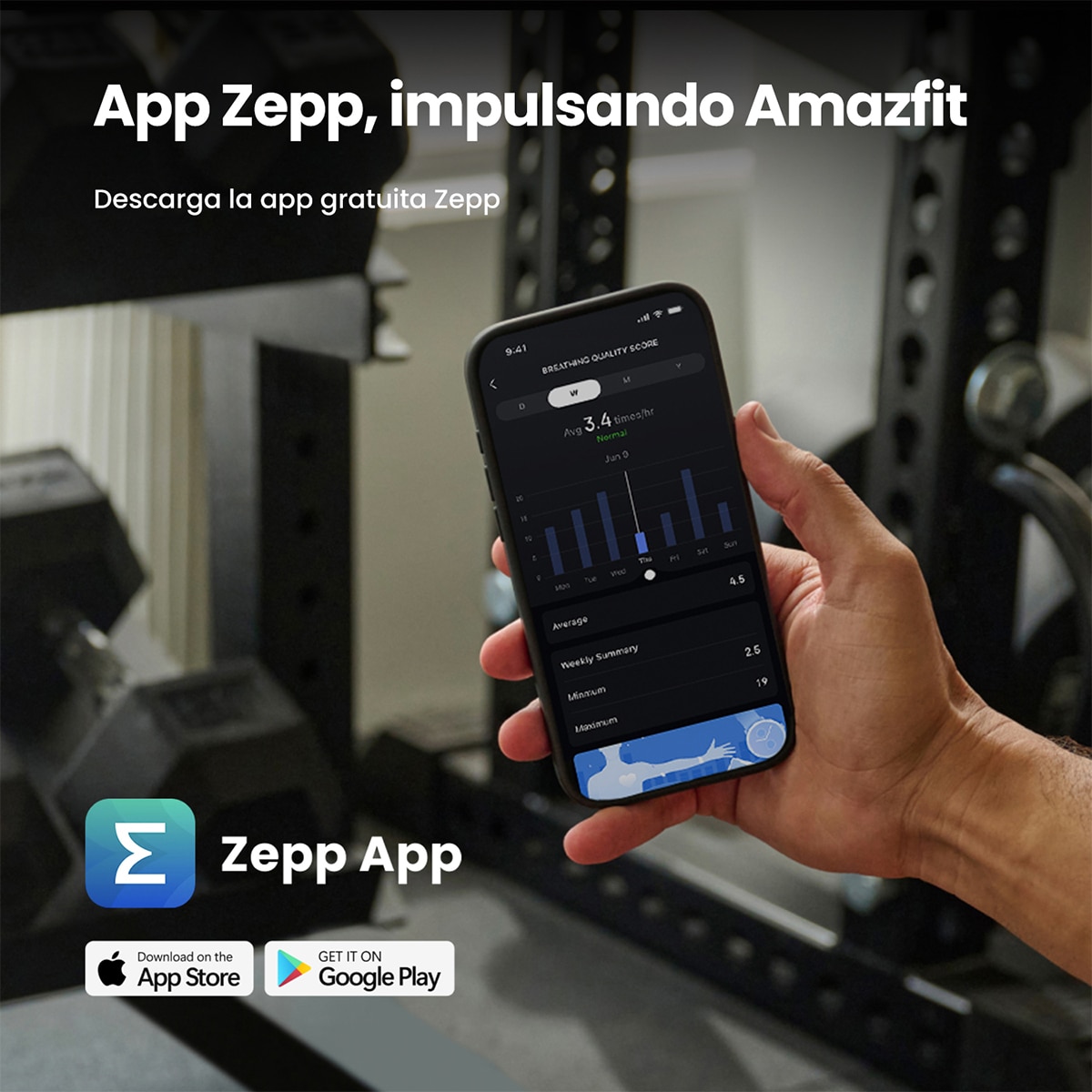 Amazfit Balance 2 Smartwatch con Modo Carrera Hyrox Negro-14
