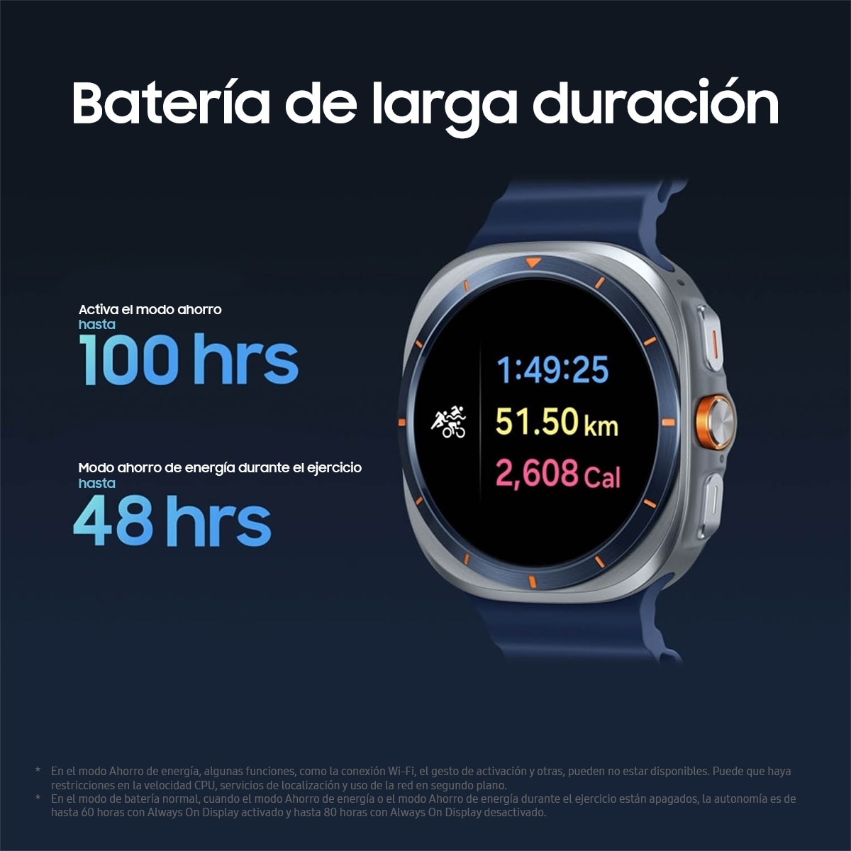 Thumbnail 5 de Samsung Galaxy Watch Ultra 2025 smartwatch con batería 60 horas