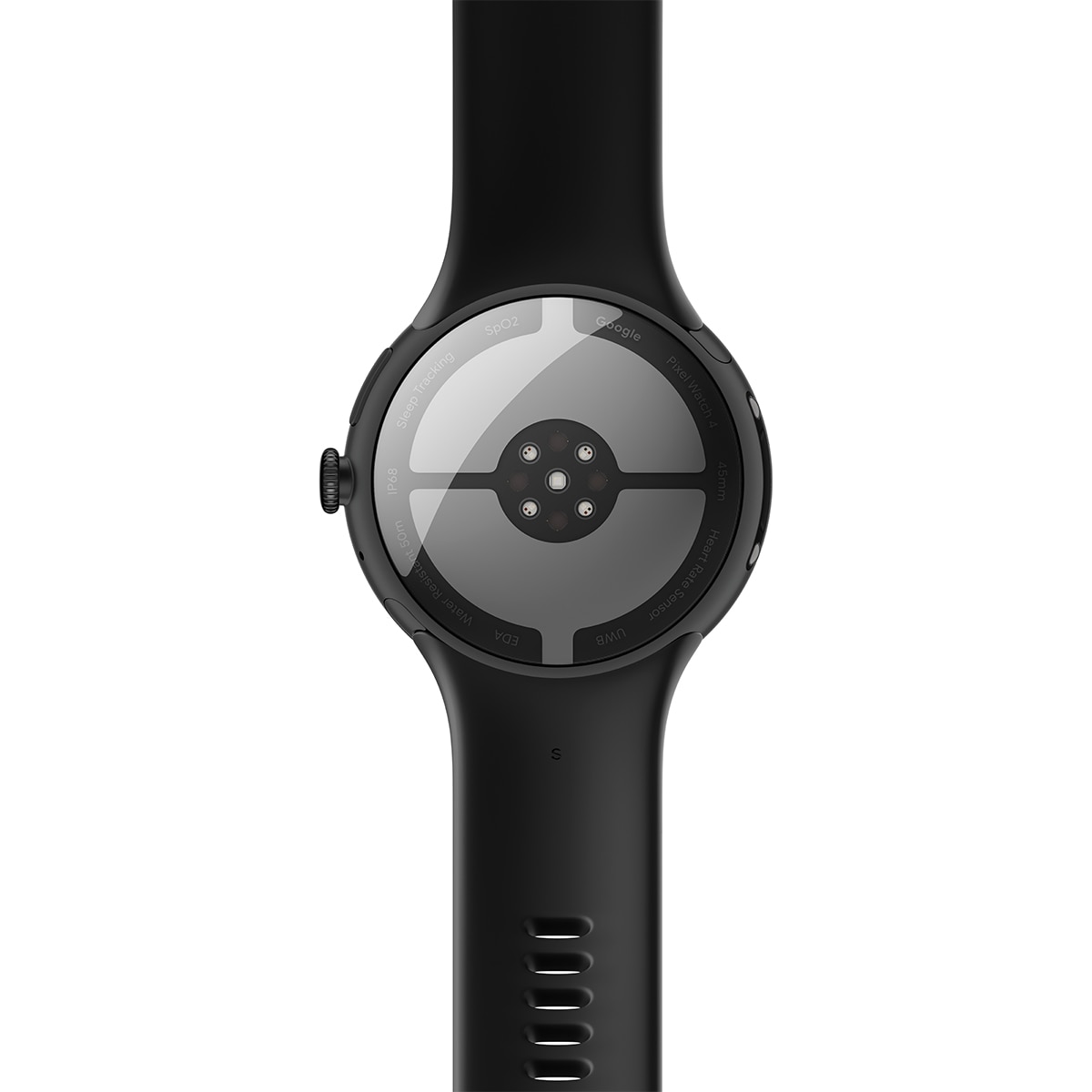 Google Pixel Watch 4 45mm, Caja de aluminio color negro mate y