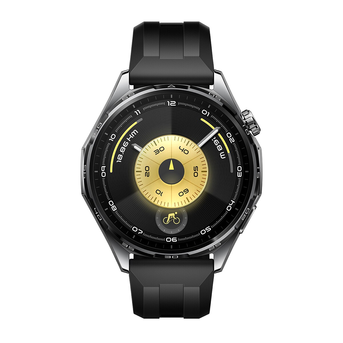 Smartwatch Huawei Watch GT 6 46 mm com Bracelete de Borracha - Preto Preto-2