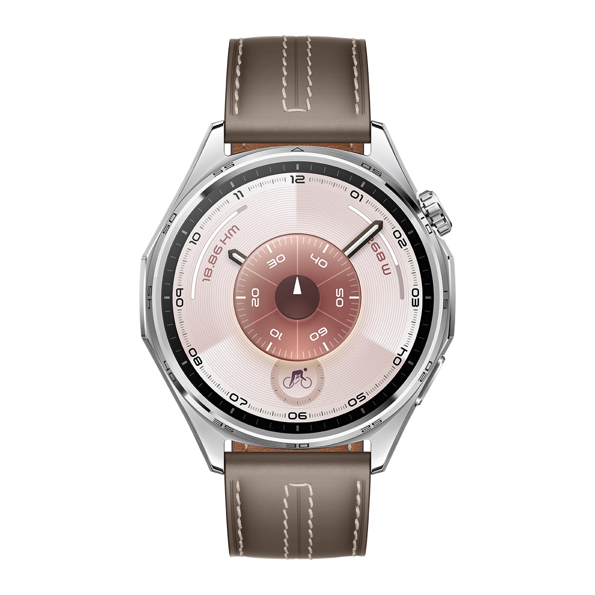Huawei Watch GT 6 46mm correa efecto piel gris Smartwatch Gris-2