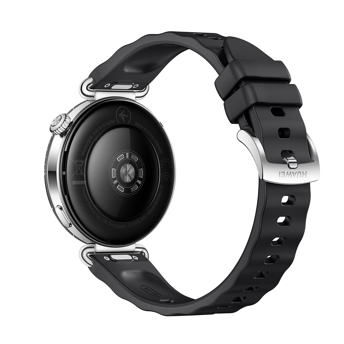 Huawei Watch GT 6 41mm correa caucho negra Smartwatch Negro-5