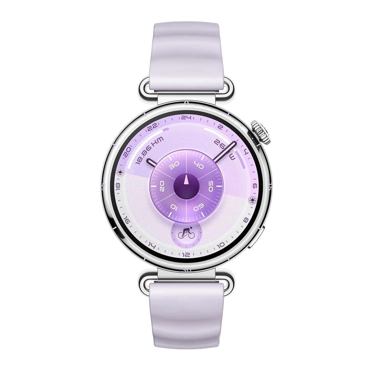 Huawei Watch GT 6 41mm correa caucho púrpura Smartwatch Morado-2
