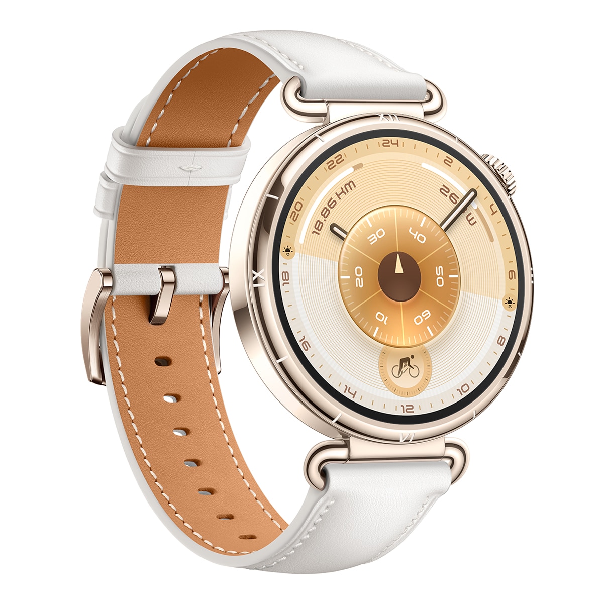 Imagen 0 de Huawei Watch GT 6 41mm correa efecto piel blanca Smartwatch