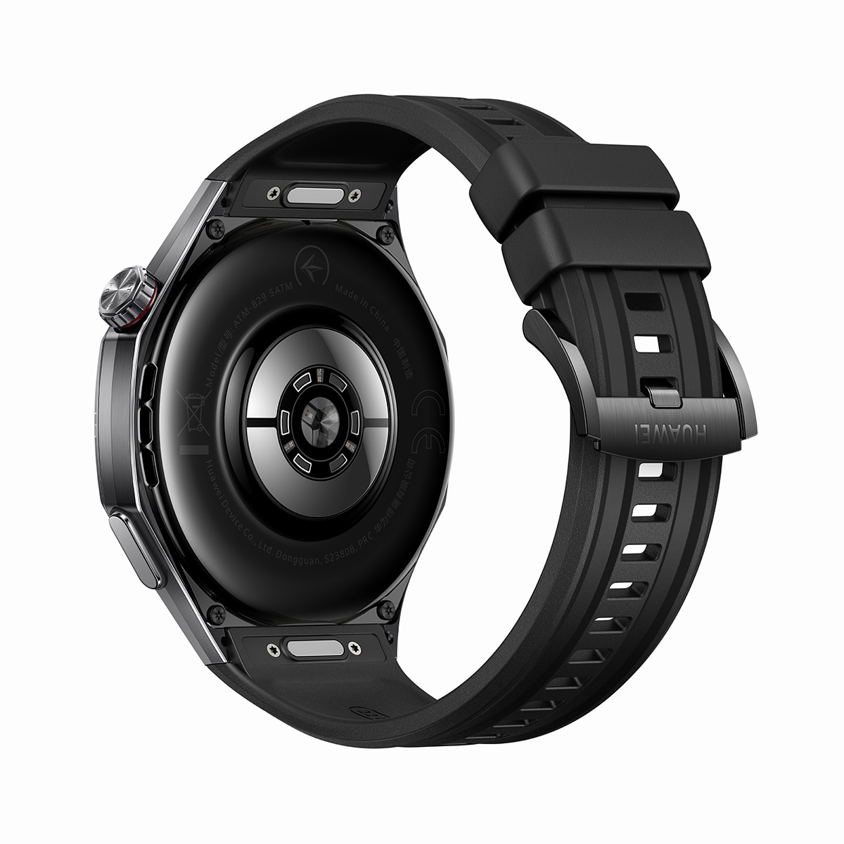 Huawei Watch GT 6 Pro 46mm correa caucho negra Smartwatch Negro-6