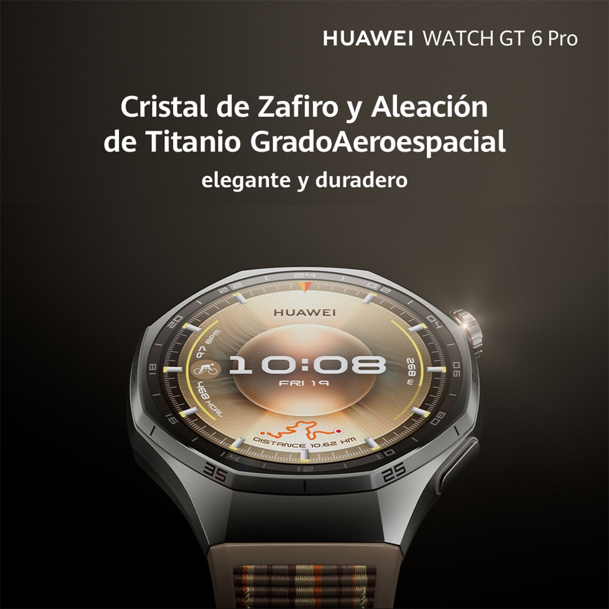 Huawei Watch GT 6 Pro 46mm correa caucho negra Smartwatch Negro-11