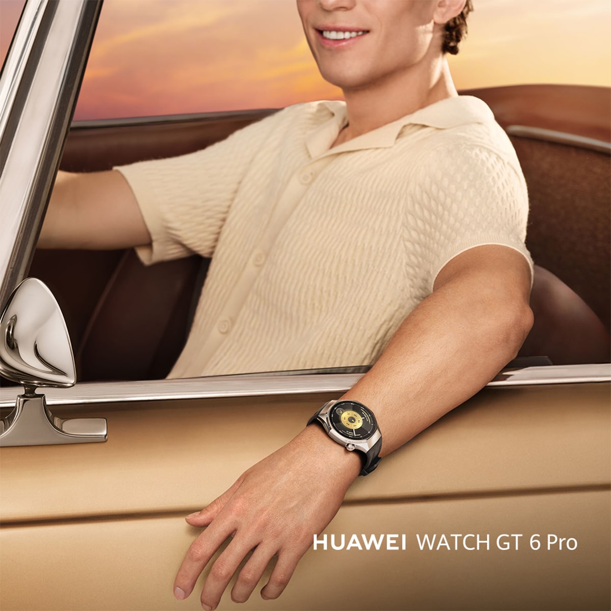 Huawei Watch GT 6 Pro 46mm correa caucho negra Smartwatch Negro-14
