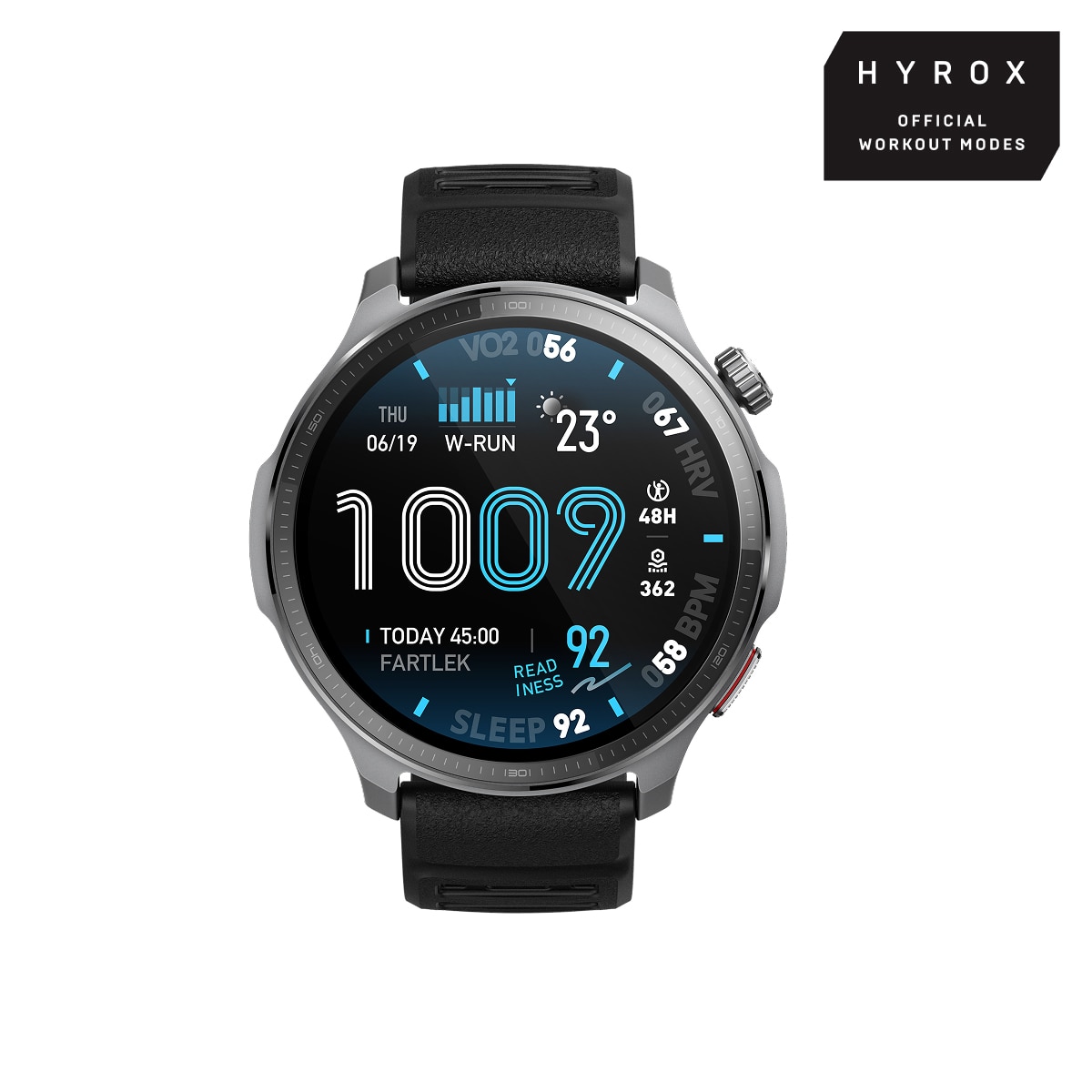 Amazfit Balance 2XT Smartwatch con Modo Carrera Hyrox Negro-2