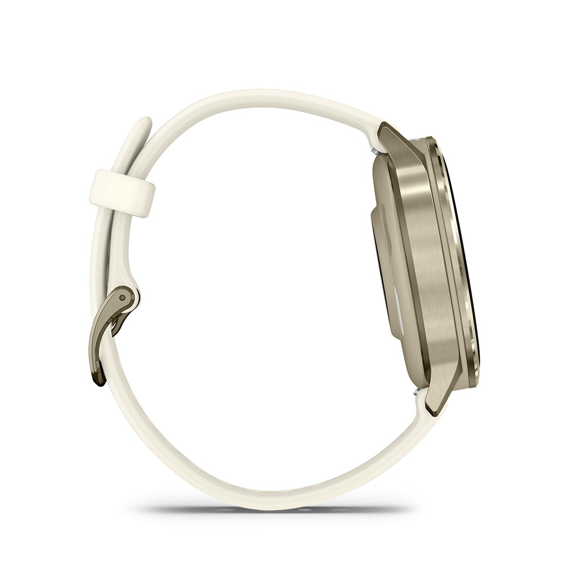 Garmin Venu 4 (41mm) Bisel dorado con correa de silicona blanca Smartwatch Dorado-4