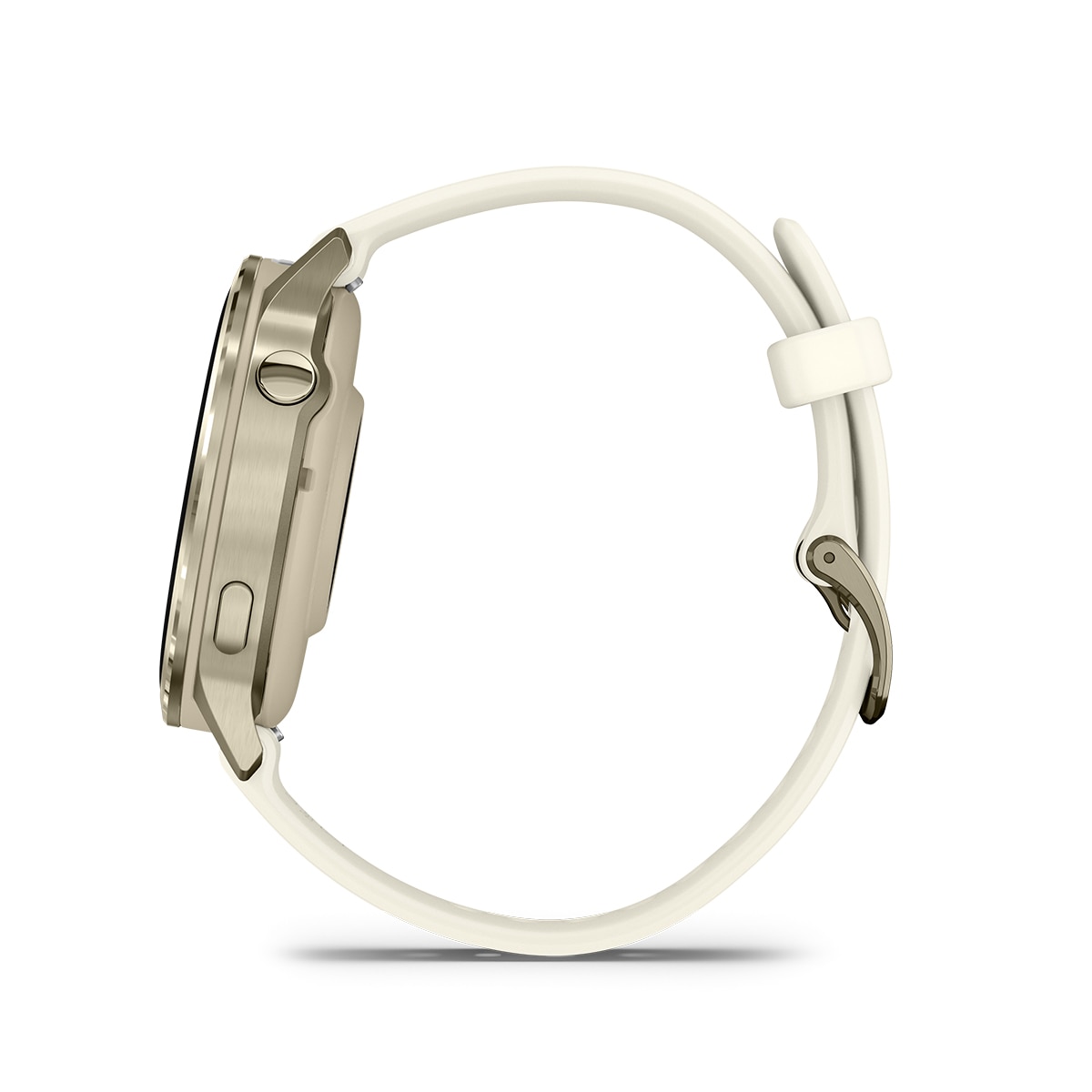 Garmin Venu 4 (41mm) Bisel dorado con correa de silicona blanca Smartwatch Dorado-6