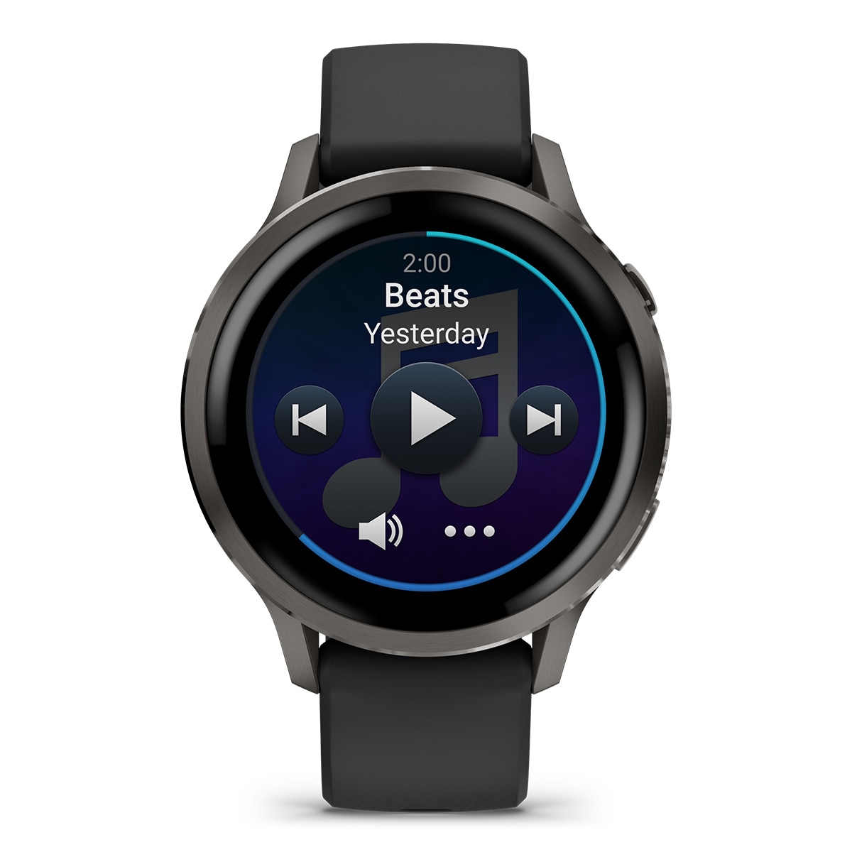 Garmin Venu 4 (41mm) Bisel negro con correa de silicona negra Smartwatch Negro-2