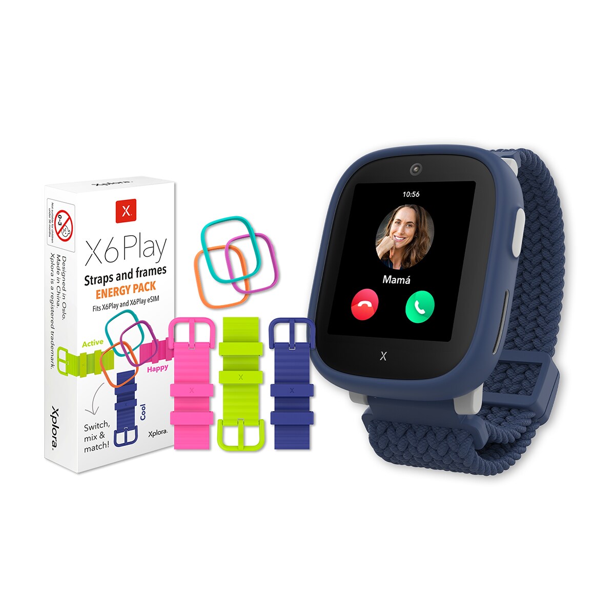 Xplora X6Play 2ª Gen. Edición Energy Pack Azul Smartwatch para niños Azul-6