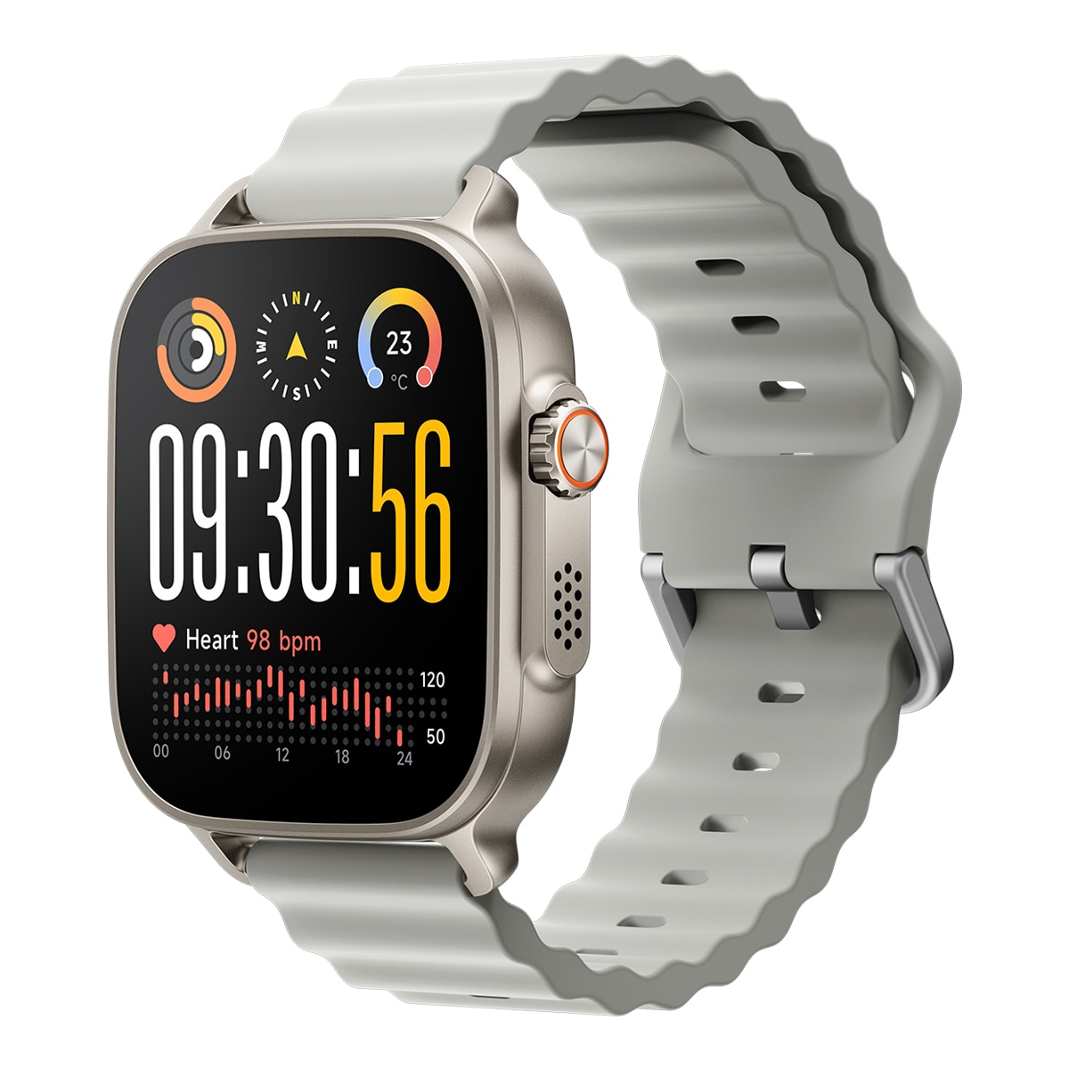 Realme Watch 5 Titanium Plata Smartwatch Plateado-3