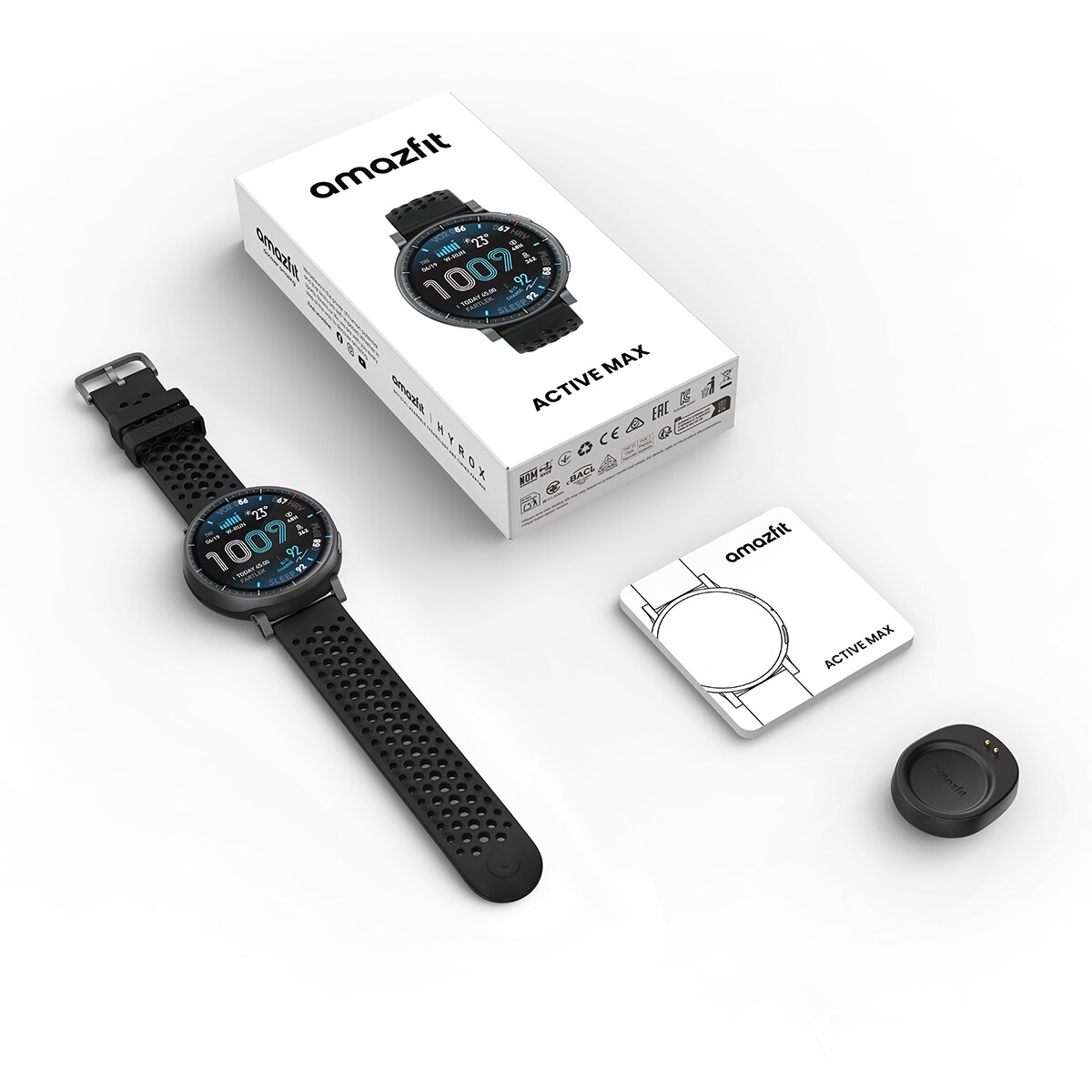 Amazfit Active Max Smartwatch Negro-4