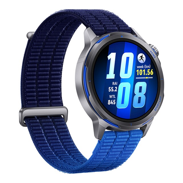 HUAWEI WATCH GT Runner 2, reloj inteligente con GPS Ultra preciso para correr, batería con hasta 14 días de duración, modo maratón inteligente, ritmo en tiempo real, diseño fino con titanio, azul