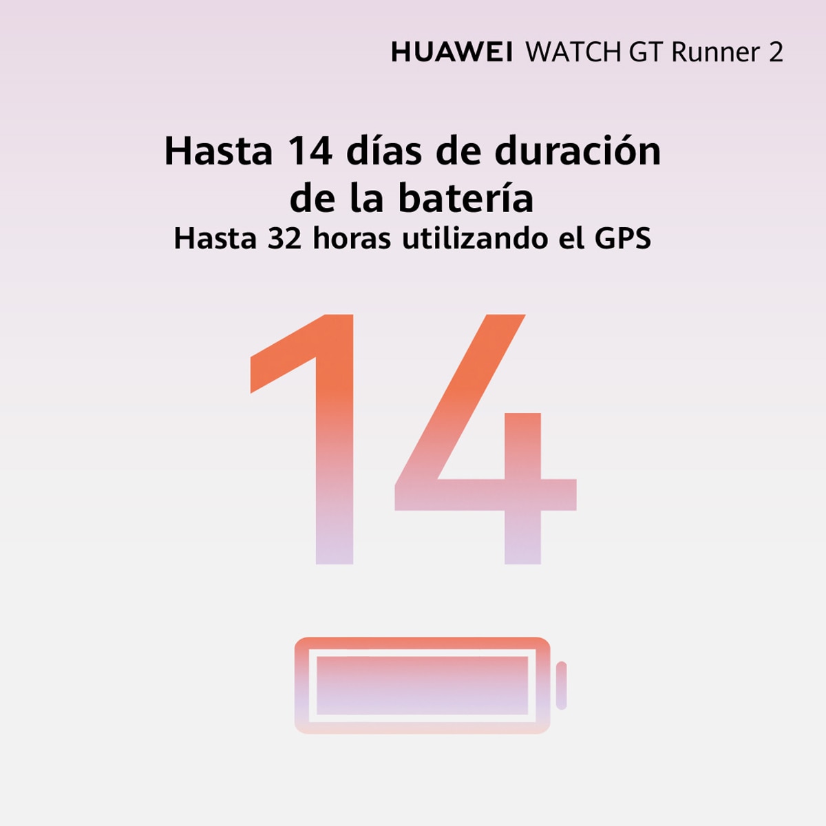 HUAWEI WATCH GT Runner 2, reloj inteligente con GPS Ultra preciso para correr, batería con hasta 14 días de duración, modo maratón inteligente, ritmo en tiempo real, diseño fino con titanio, azul Azul-11