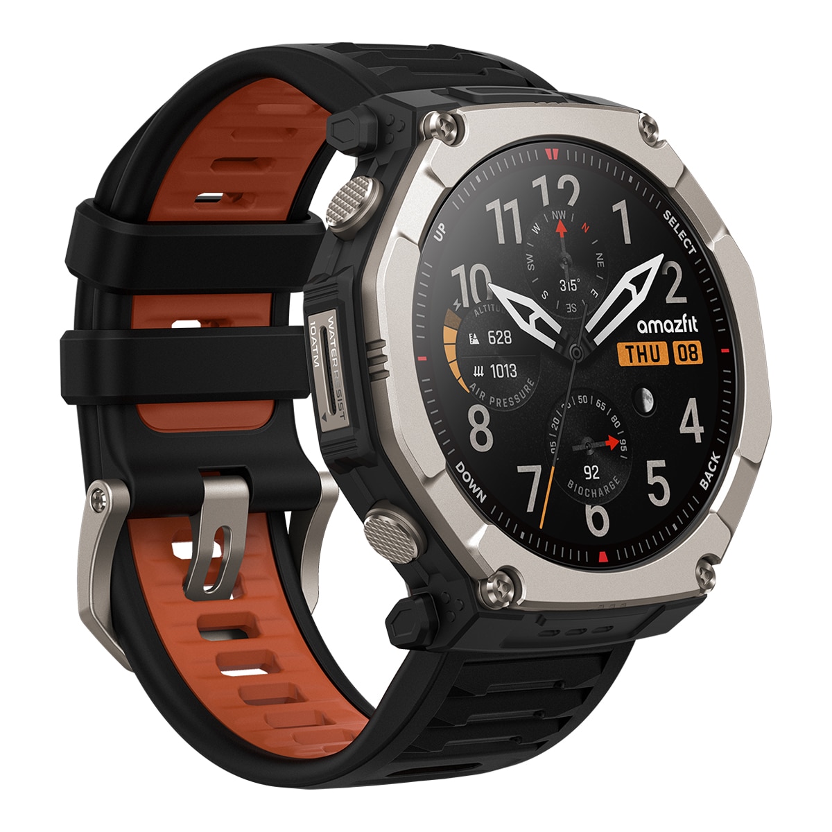 Imagen 0 de Amazfit T-Rex Ultra 2 negro Smartwatch
