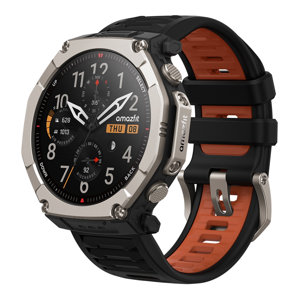 Amazfit T-Rex Ultra 2 negro Smartwatch Negro-4