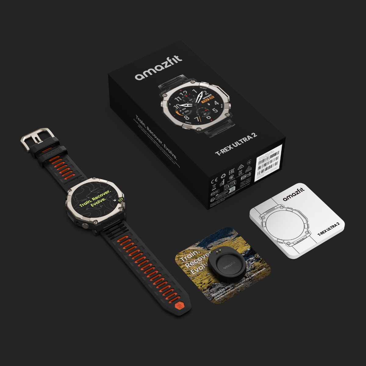 Amazfit T-Rex Ultra 2 negro Smartwatch Negro-6
