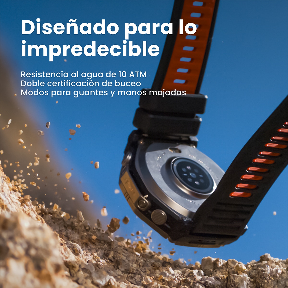 Amazfit T-Rex Ultra 2 negro Smartwatch Negro-12