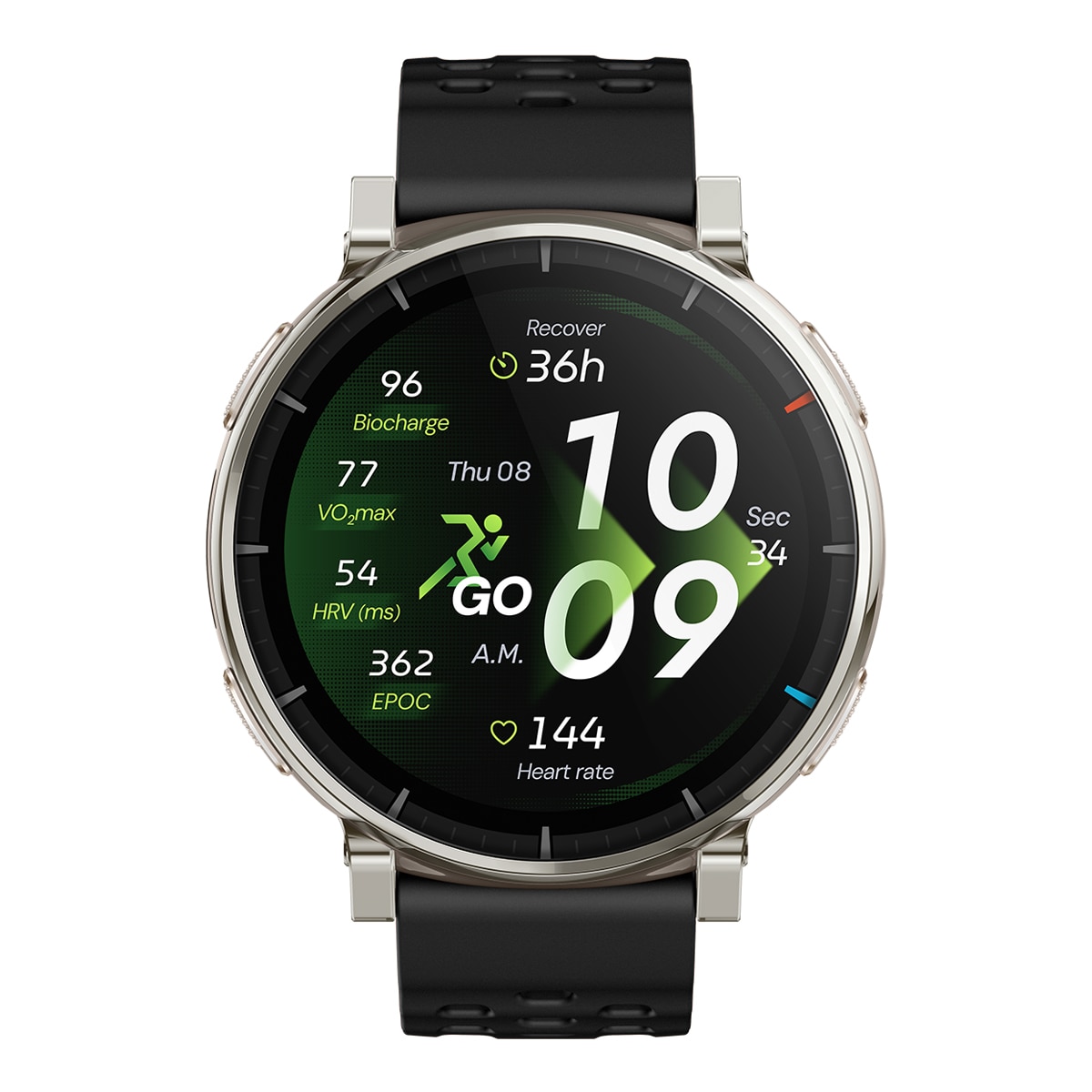Amazfit Active 3 Premium Plata Smartwatch Plata-3