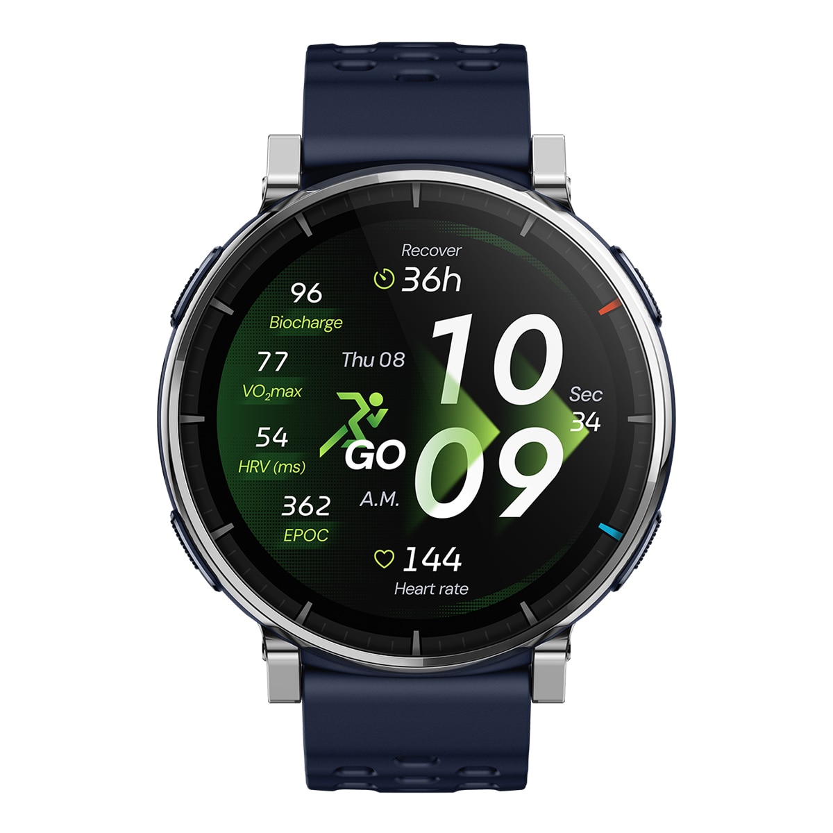 Amazfit Active 3 Premium Azul Atlas Smartwatch Atlas / Azul-3