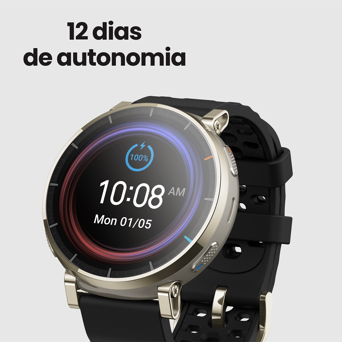 Amazfit Active 3 Premium Aero Smartwatch - Blanco Blanco-6