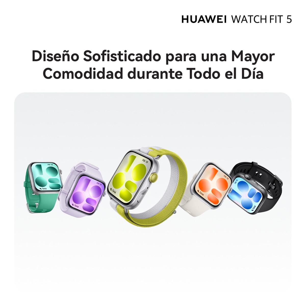 Huawei Watch Fit 5 Blanco Smartwatch Blanco-8