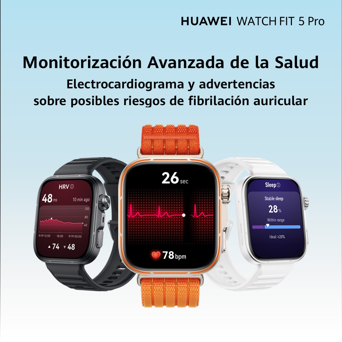 Huawei Watch Fit 5 Pro Negro Smartwatch Negro-10