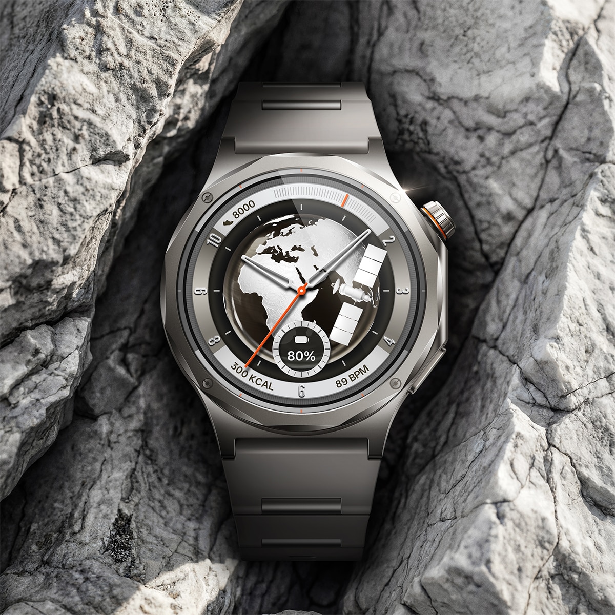Oppo Watch X3 plata titanio Smartwatch Silver Titanium-5
