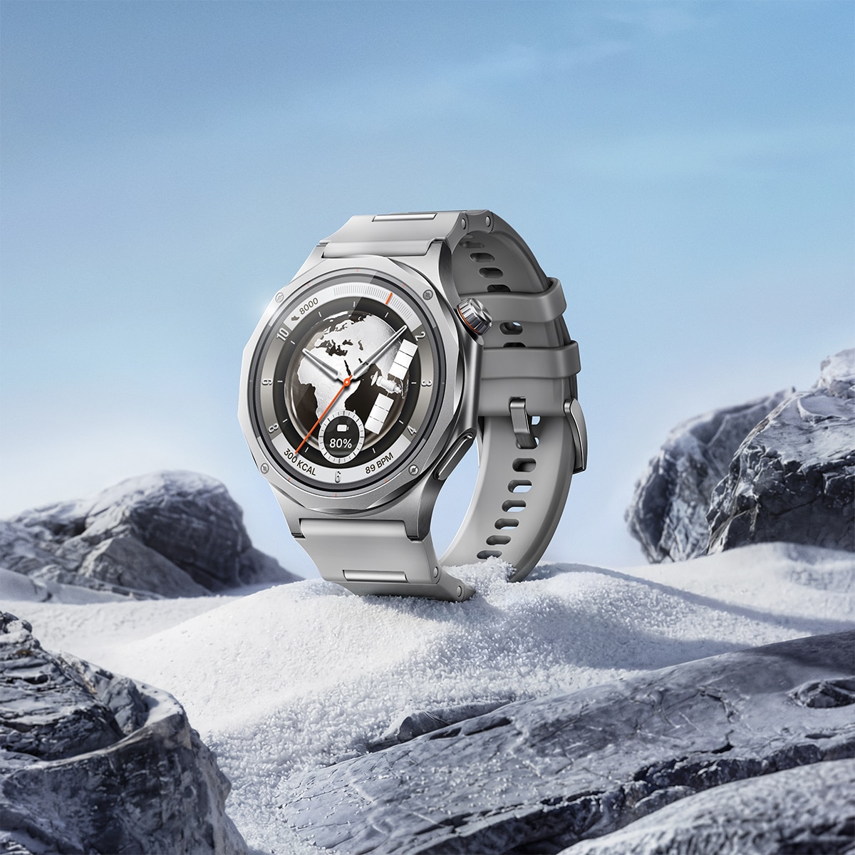 Oppo Watch X3 plata titanio Smartwatch Silver Titanium-6
