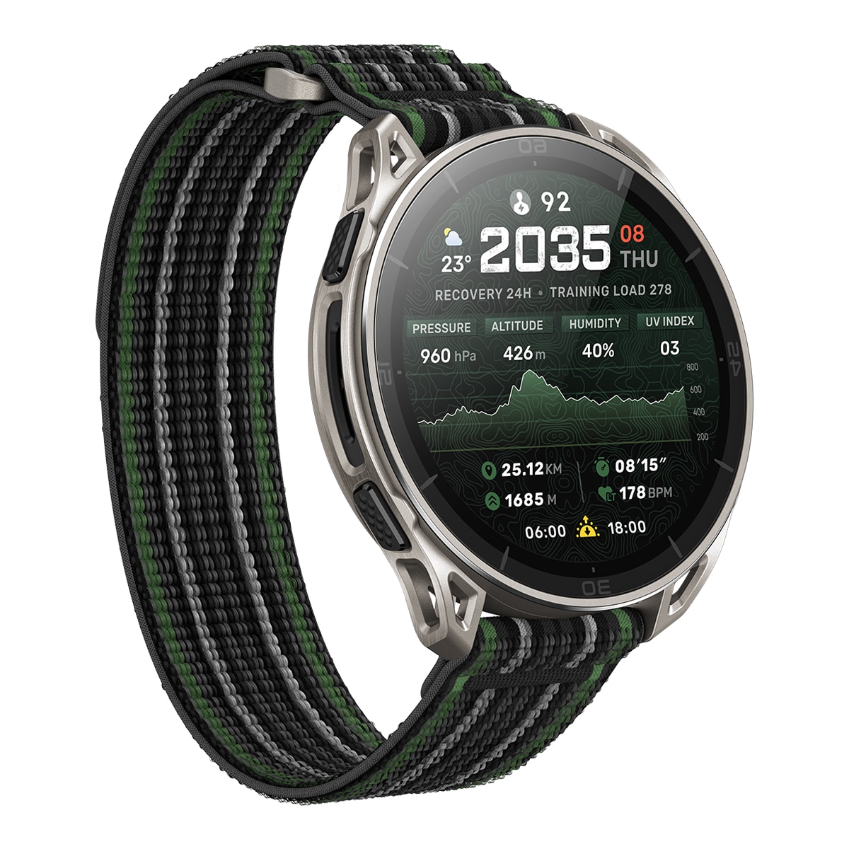 Amazfit - Amazfit Cheetah 2 Ultra Smartwatch.
