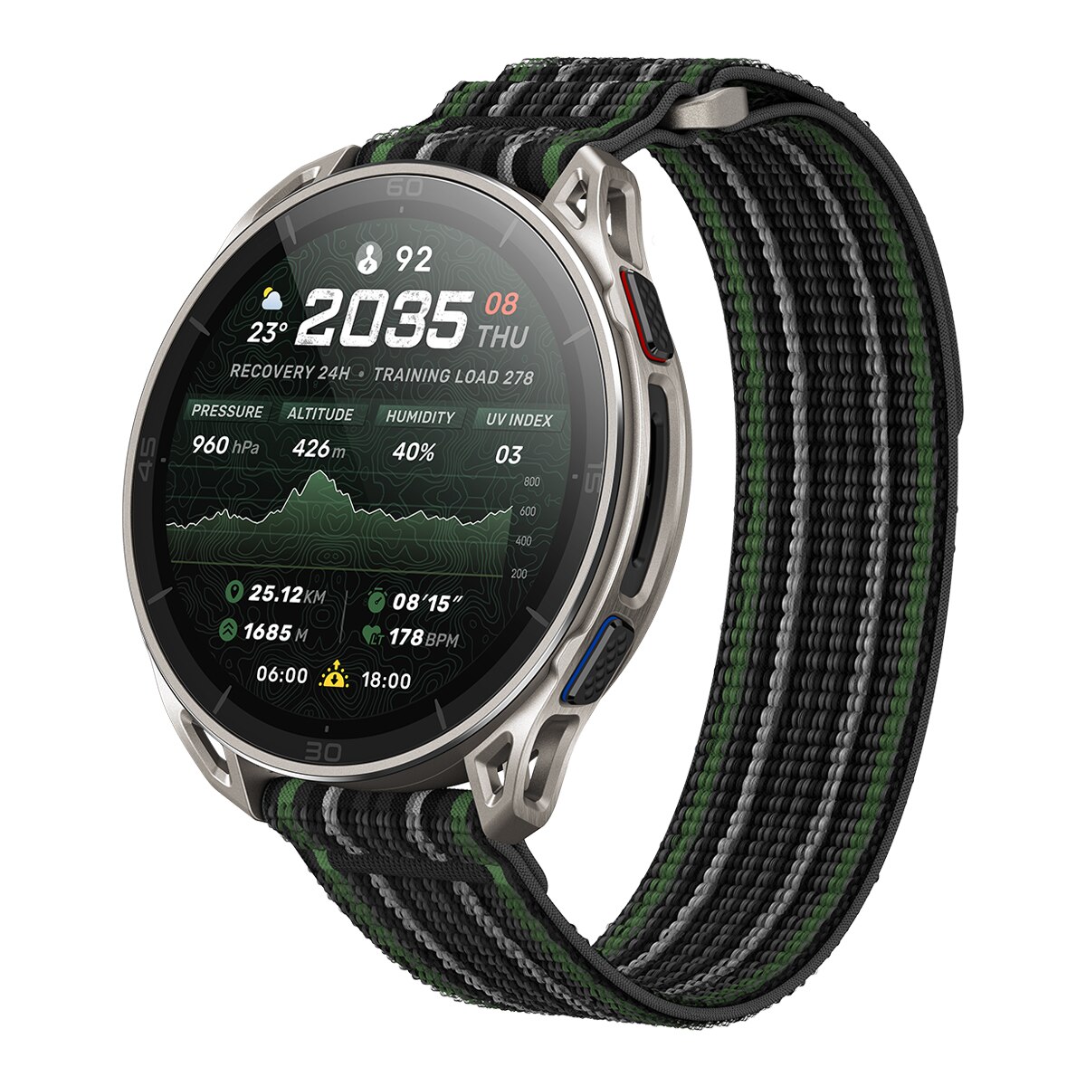 Amazfit Cheetah 2 Ultra Smartwatch - Plata Plata-6