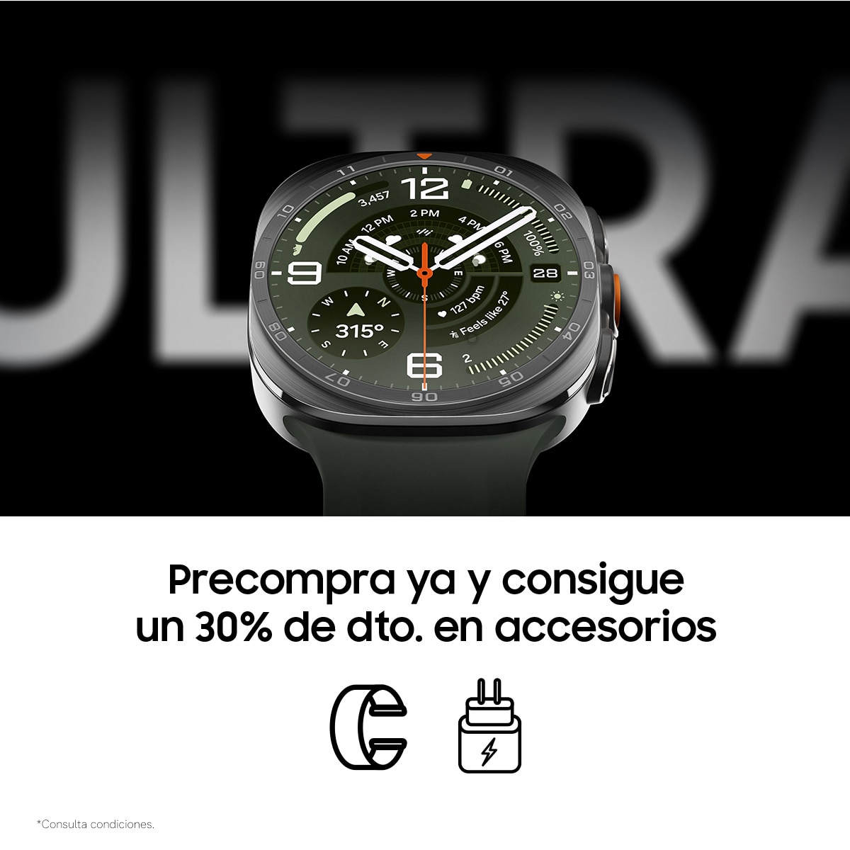 Samsung Galaxy Watch Ultra2 Smartwatch Plata-3